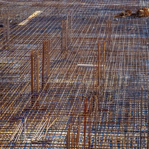 Reinforced concrete construction.